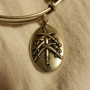 Alex and Ani seven of swords bracelet